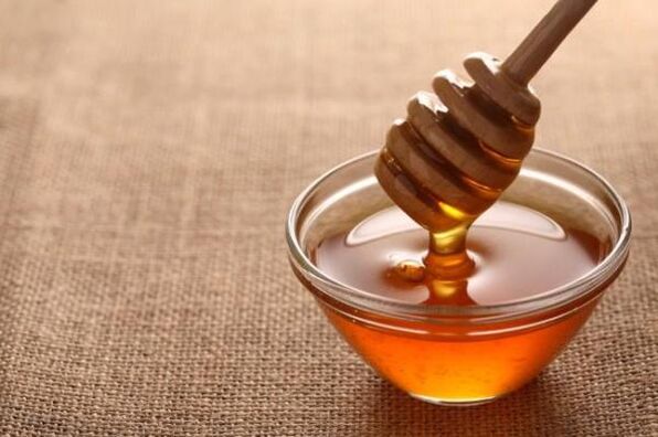 honey for cleaning from parasites